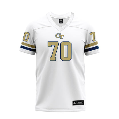 Georgia Tech - NCAA Football : Jameson Riggs - White Premium Football Jersey