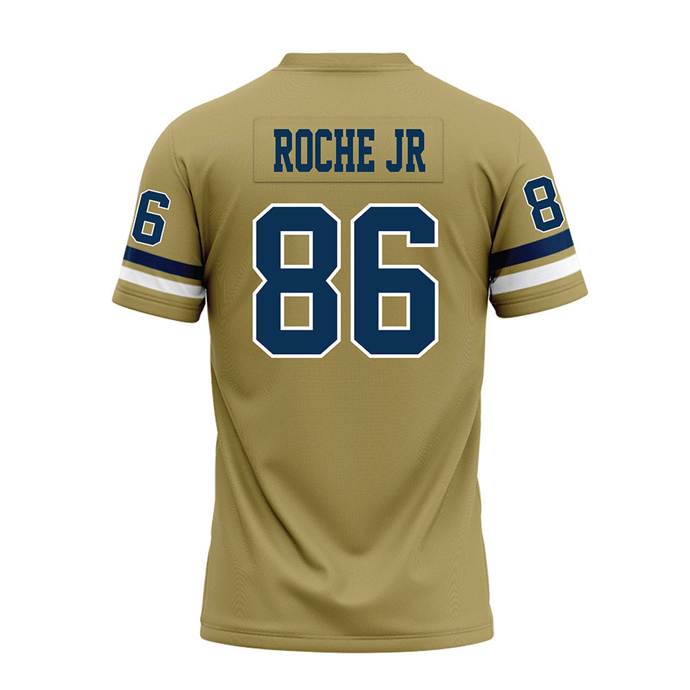 Georgia Tech - NCAA Football : Kevin Roche Jr - Gold Premium Football Jersey-1