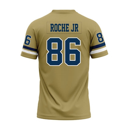 Georgia Tech - NCAA Football : Kevin Roche Jr - Gold Premium Football Jersey-1