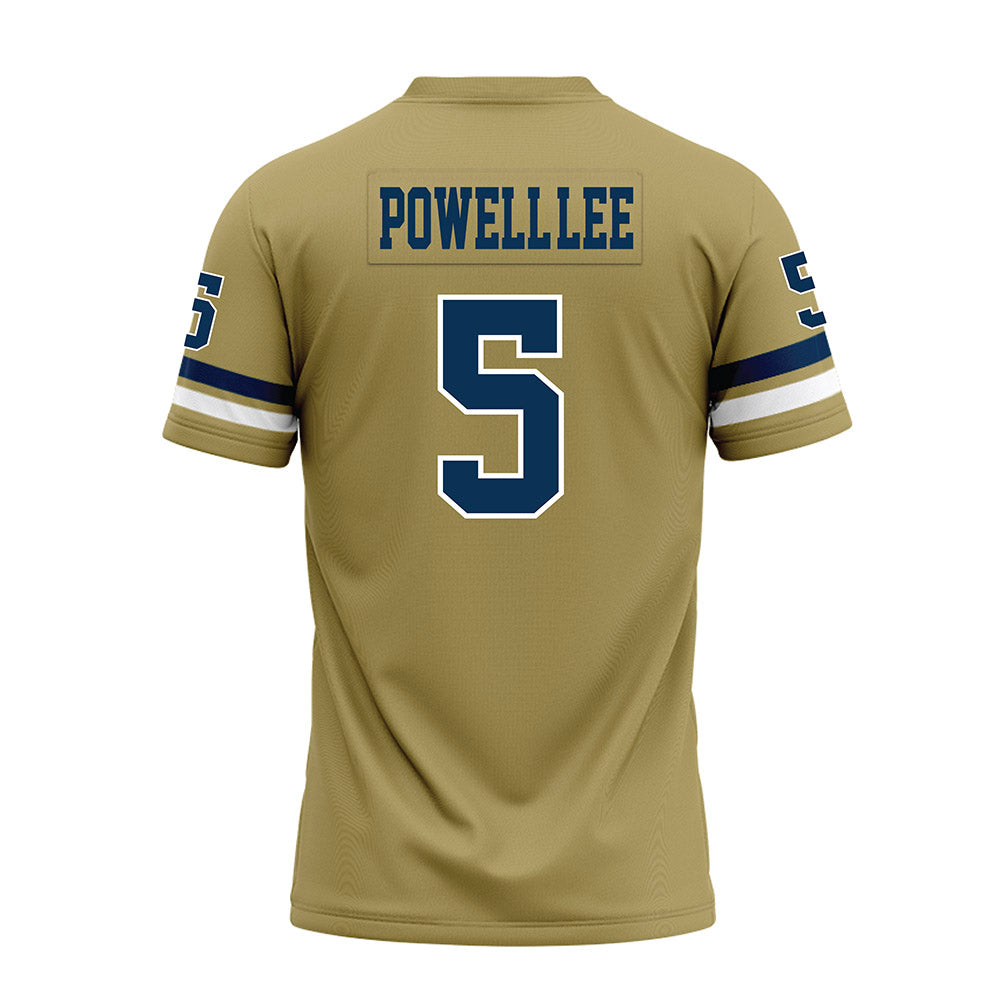 Georgia Tech - NCAA Football : Clayton Powell-Lee - Gold Premium Football Jersey