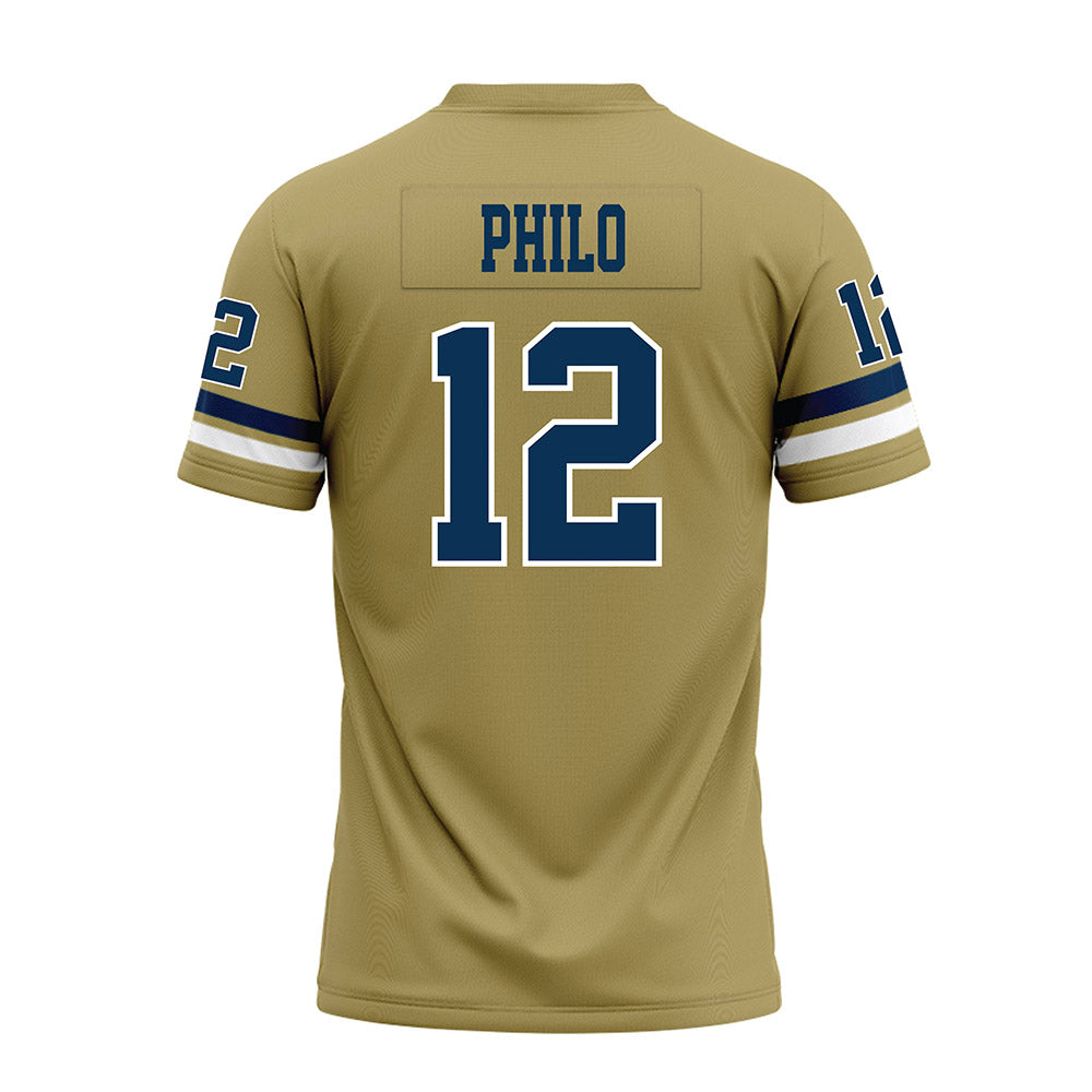 Georgia Tech - NCAA Football : Aaron Philo - Gold Premium Football Jersey