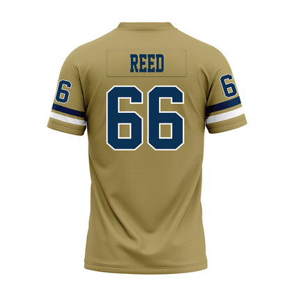 Georgia Tech - NCAA Football : William Reed - Gold Premium Football Jersey-1