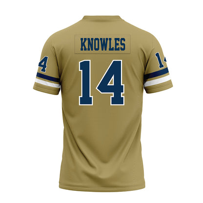Georgia Tech - NCAA Football : Graham Knowles - Gold Premium Football Jersey