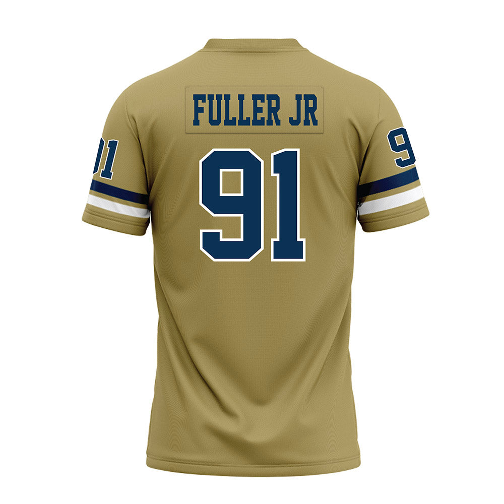 Georgia Tech - NCAA Football : Andre Fuller Jr - Gold Premium Football Jersey-1
