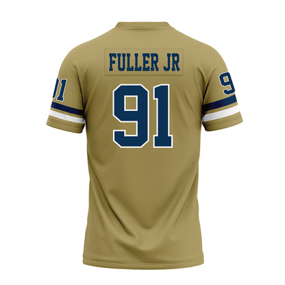 Georgia Tech - NCAA Football : Andre Fuller Jr - Gold Premium Football Jersey-1