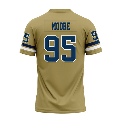 Georgia Tech - NCAA Football : Jason Moore - Gold Premium Football Jersey