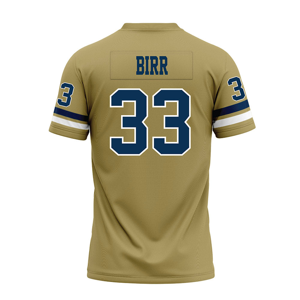 Georgia Tech - NCAA Football : Aidan Birr - Gold Premium Football Jersey