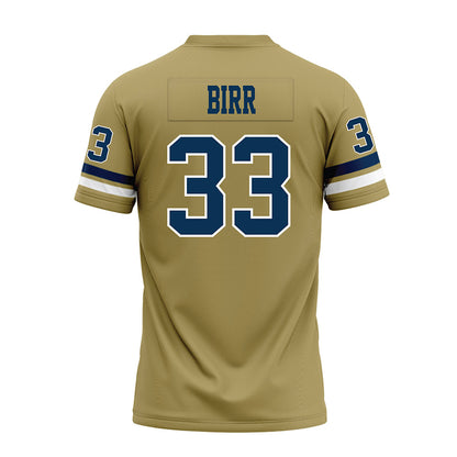 Georgia Tech - NCAA Football : Aidan Birr - Gold Premium Football Jersey