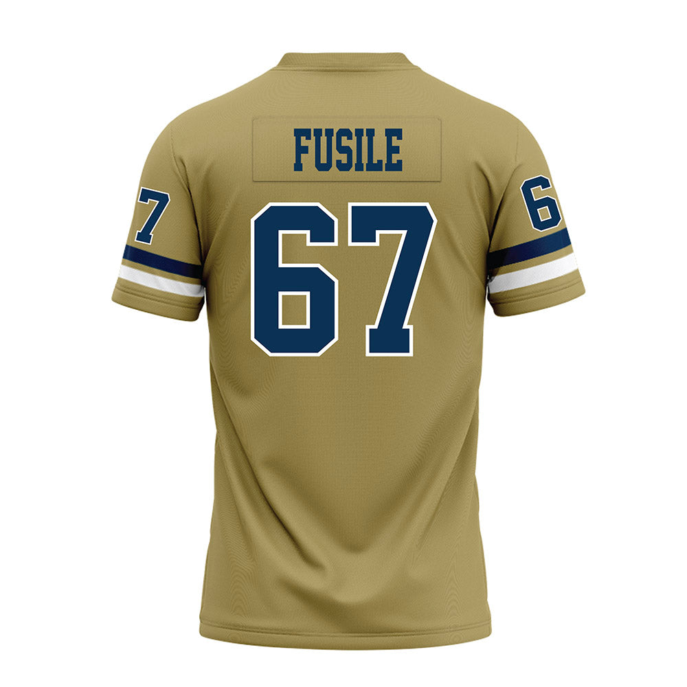 Georgia Tech - NCAA Football : Joe Fusile - Gold Premium Football Jersey