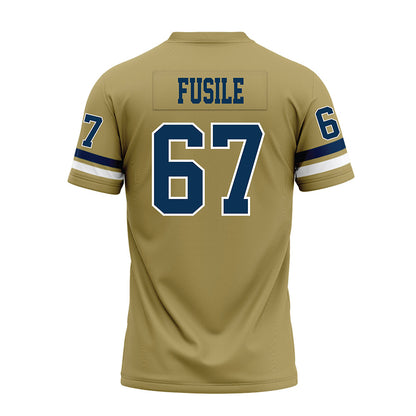 Georgia Tech - NCAA Football : Joe Fusile - Gold Premium Football Jersey
