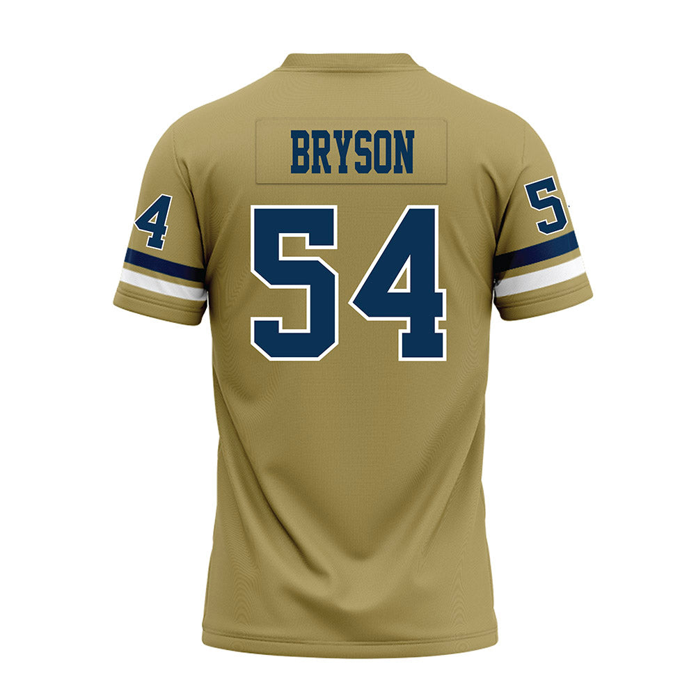 Georgia Tech - NCAA Football : Jimmy Bryson - Gold Premium Football Jersey-1