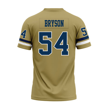 Georgia Tech - NCAA Football : Jimmy Bryson - Gold Premium Football Jersey-1