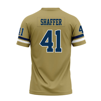 Georgia Tech - NCAA Football : Landon Shaffer - Gold Premium Football Jersey-1