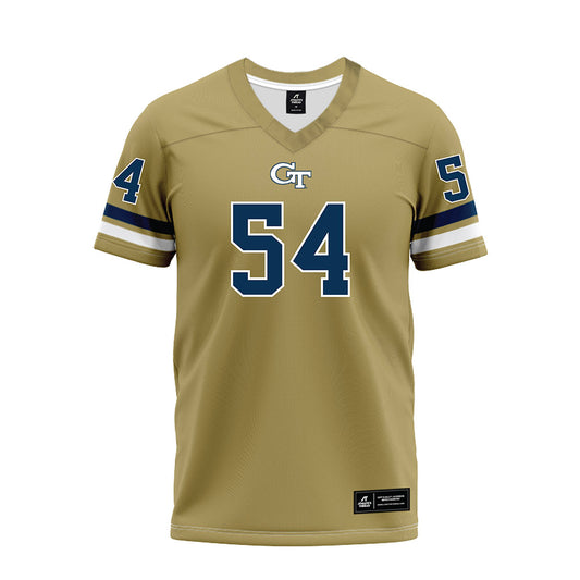 Georgia Tech - NCAA Football : Jimmy Bryson - Gold Premium Football Jersey-0