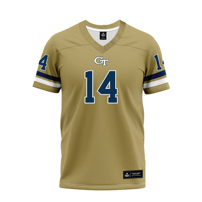 Georgia Tech - NCAA Football : Graham Knowles - Gold Premium Football Jersey