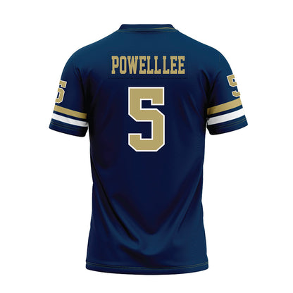 Georgia Tech - NCAA Football : Clayton Powell-Lee - Blue Football Jersey