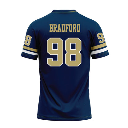 Georgia Tech - NCAA Football : Amontrae Bradford - Blue Premium Football Jersey