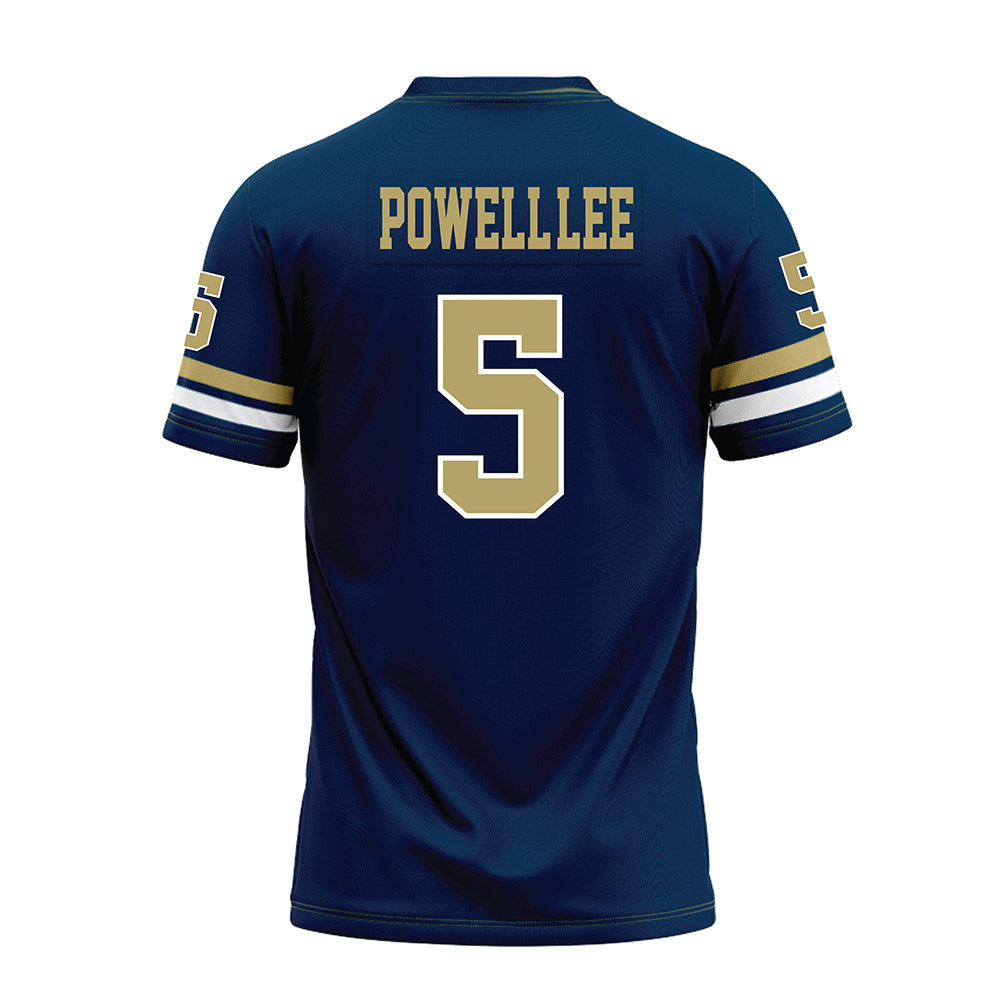 Georgia Tech - NCAA Football : Clayton Powell-Lee - Blue Premium Football Jersey
