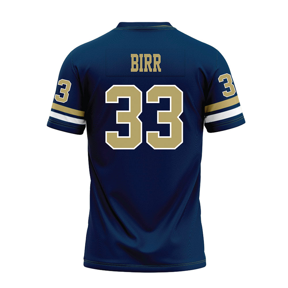 Georgia Tech - NCAA Football : Aidan Birr - Blue Premium Football Jersey