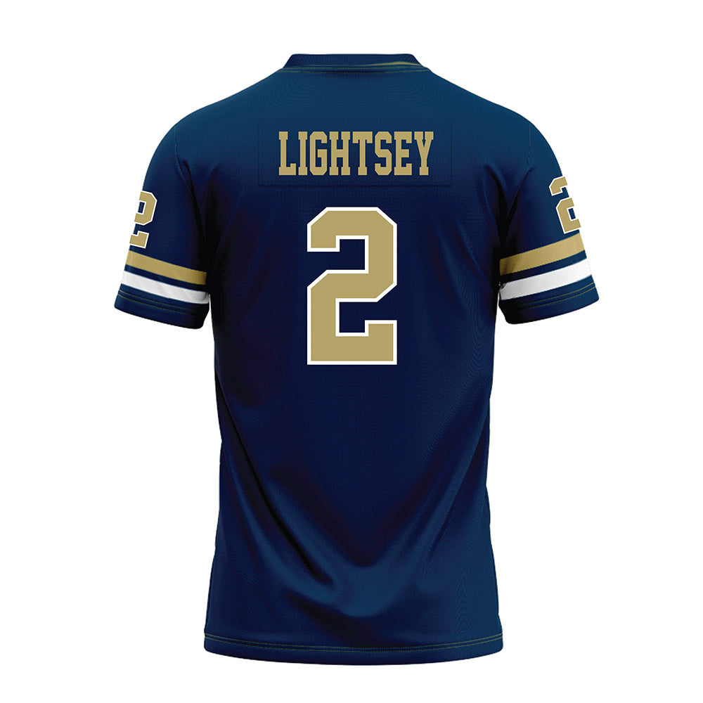 Georgia Tech - NCAA Football : Ej Lightsey - Blue Premium Football Jersey