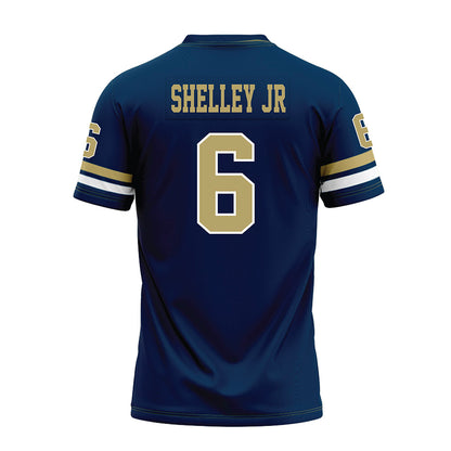 Georgia Tech - NCAA Football : Rodney Shelley Jr - Blue Premium Football Jersey