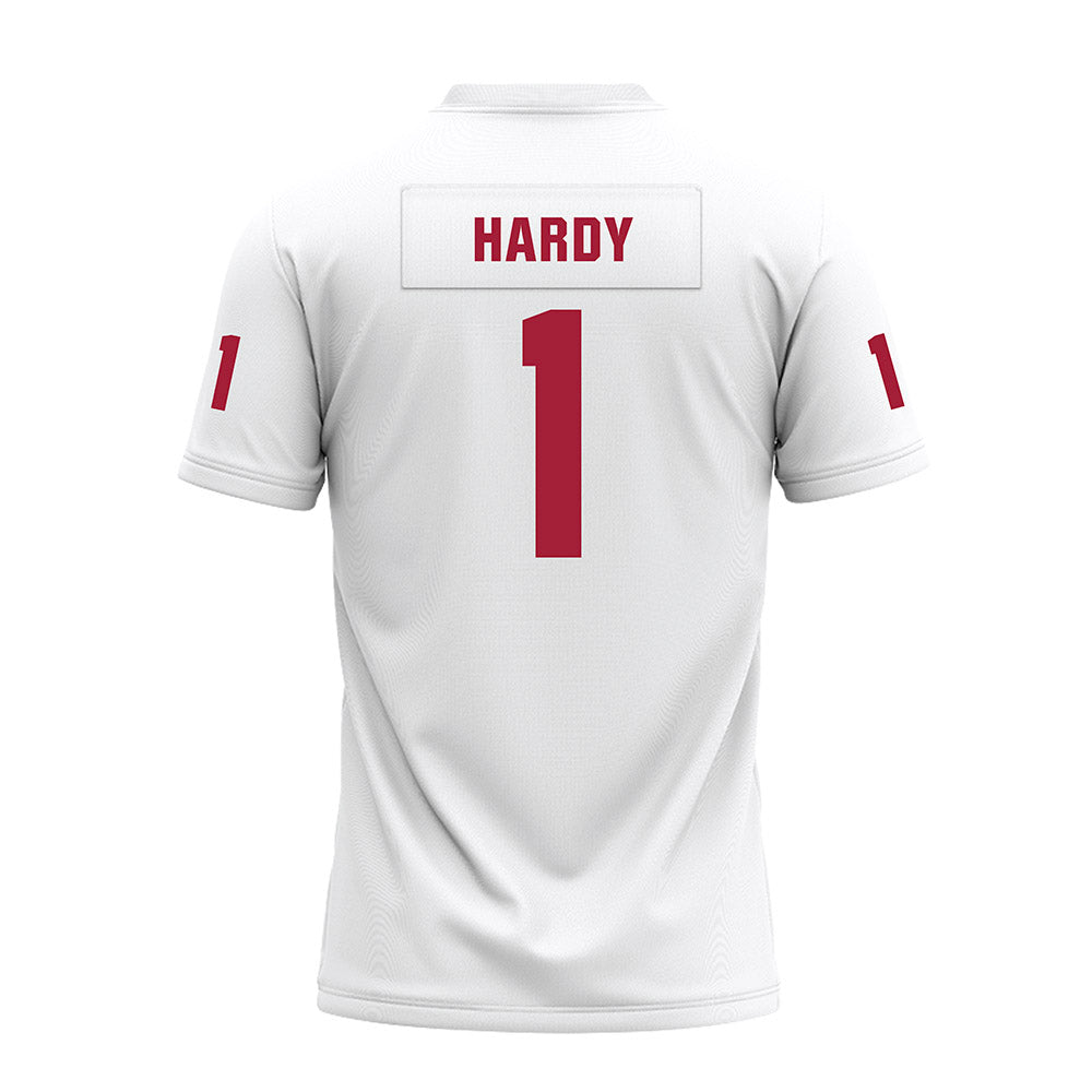 Oklahoma - NCAA Football : Jaydan Hardy - White Premium Football Jersey-1