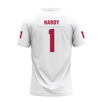 Oklahoma - NCAA Football : Jaydan Hardy - White Premium Football Jersey-1