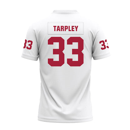 Oklahoma - NCAA Football : Preston Tarpley - White Premium Football Jersey-1