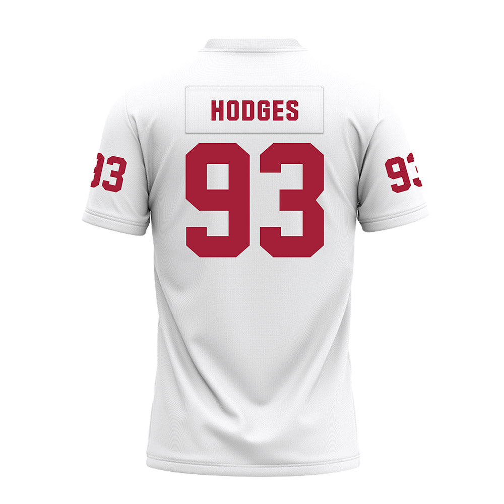Oklahoma - NCAA Football : Ace Hodges - White Premium Football Jersey-1