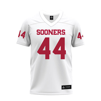 Oklahoma - NCAA Football : Taylor Wein - White Premium Football Jersey-0