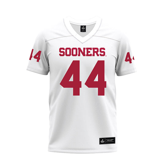 Oklahoma - NCAA Football : Taylor Wein - White Premium Football Jersey-0