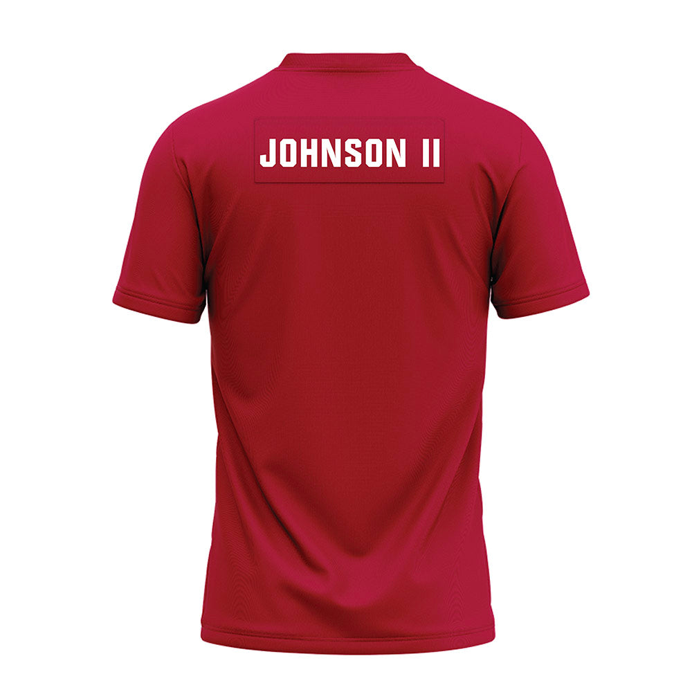 Oklahoma - NCAA Football : Derrick Johnson II - Red Premium Football Jersey-1