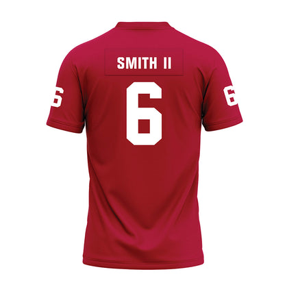 Oklahoma - NCAA Football : Nigel Smith II - Red Premium Football Jersey-1