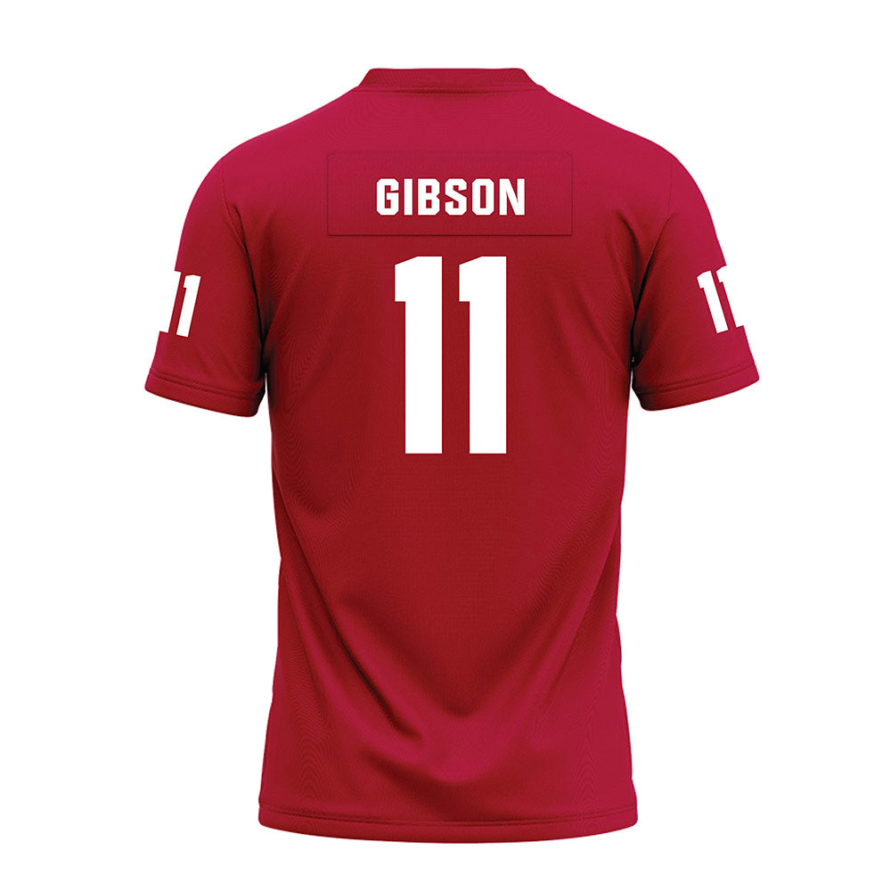 Oklahoma - NCAA Football : javonnie gibson - Red Premium Football Jersey-1