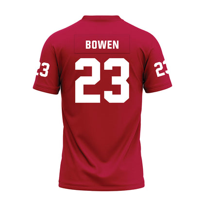Oklahoma - NCAA Football : Eli Bowen - Red Premium Football Jersey-1