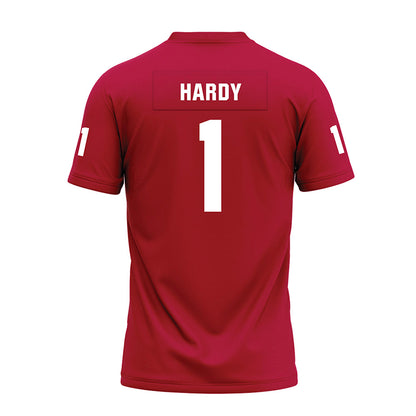 Oklahoma - NCAA Football : Jaydan Hardy - Red Premium Football Jersey-1