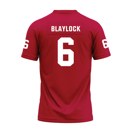 Oklahoma - NCAA Football : Tory Blaylock - Red Premium Football Jersey-1