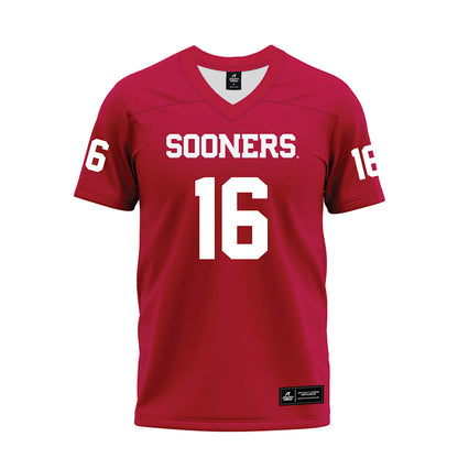 Oklahoma - NCAA Football : Danny Okoye - Red Premium Football Jersey-0