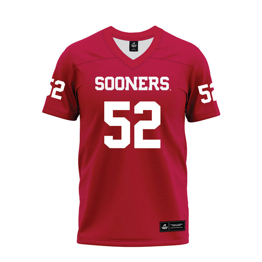 Oklahoma - NCAA Football : Troy Everett - Red Premium Football Jersey-0