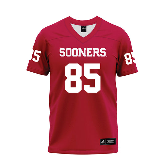 Oklahoma - NCAA Football : Trey Brown - Red Premium Football Jersey-0