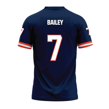 Illinois - NCAA Football : Matthew Bailey - Blue Premium Football Jersey