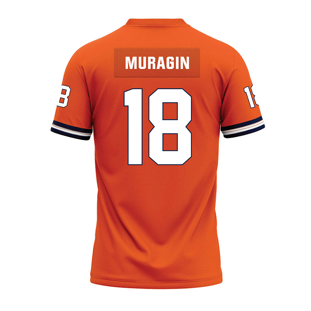 Illinois - NCAA Football : Mason Muragin - Orange Premium Football Jersey