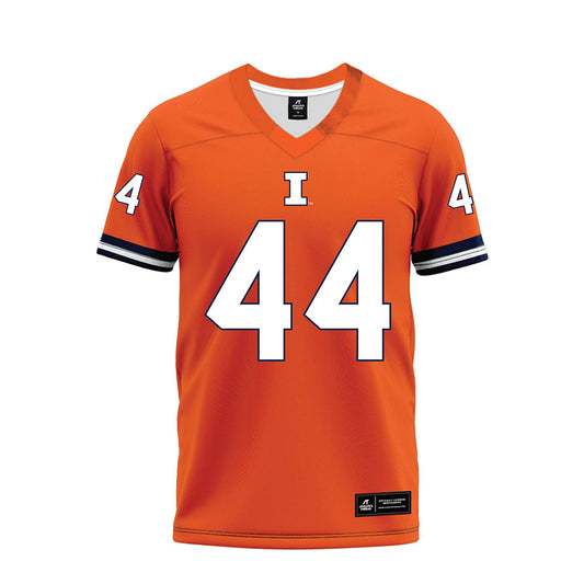 Illinois - NCAA Football : Patrick Mahoney III - Orange Premium Football Jersey-0