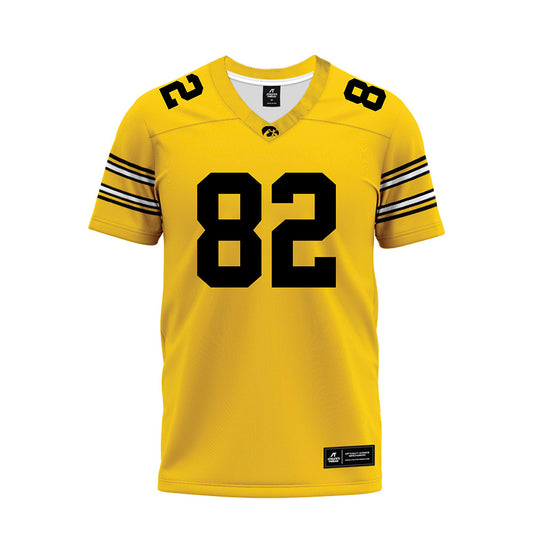 Iowa - NCAA Football : Dylan Stecker - Gold Football Jersey-0