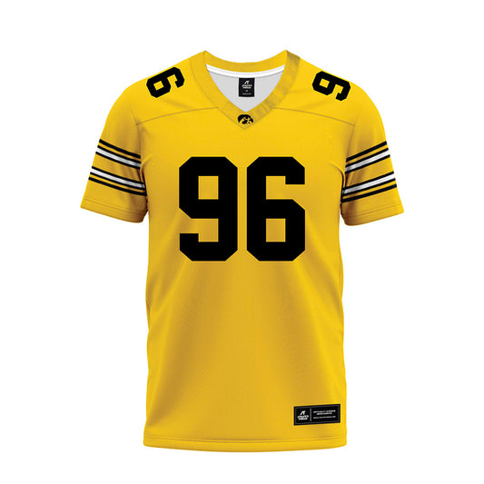 Iowa - NCAA Football : Bryce Hawthorne - Gold Football Jersey-0