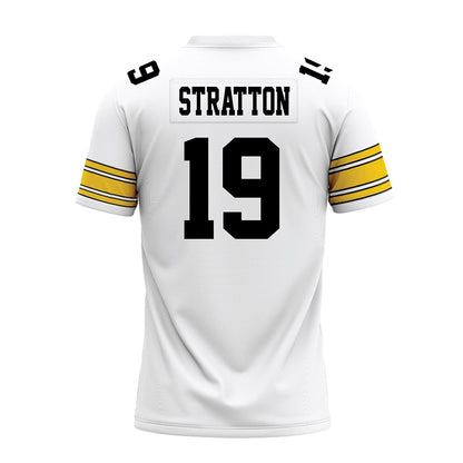 Iowa - NCAA Football : Jackson Stratton - Premium Football Jersey-1