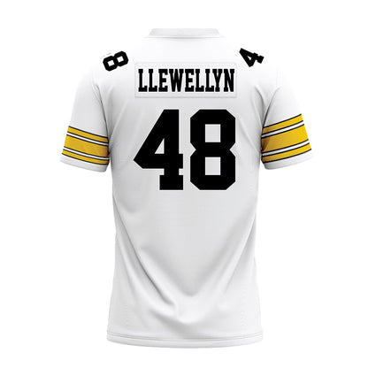 Iowa - NCAA Football : Max Llewellyn - Premium Football Jersey-1
