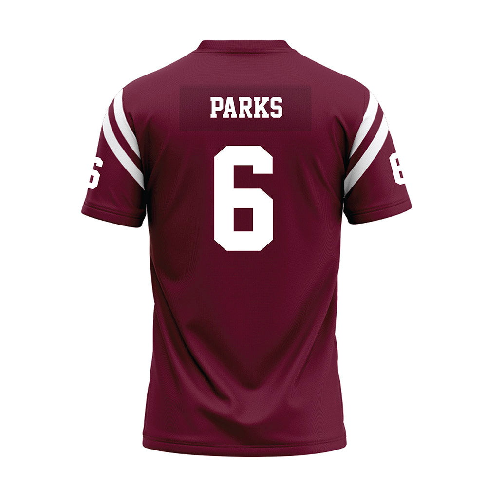 Fordham - NCAA Football : Ricky Parks - Burgundy Football Jersey-1