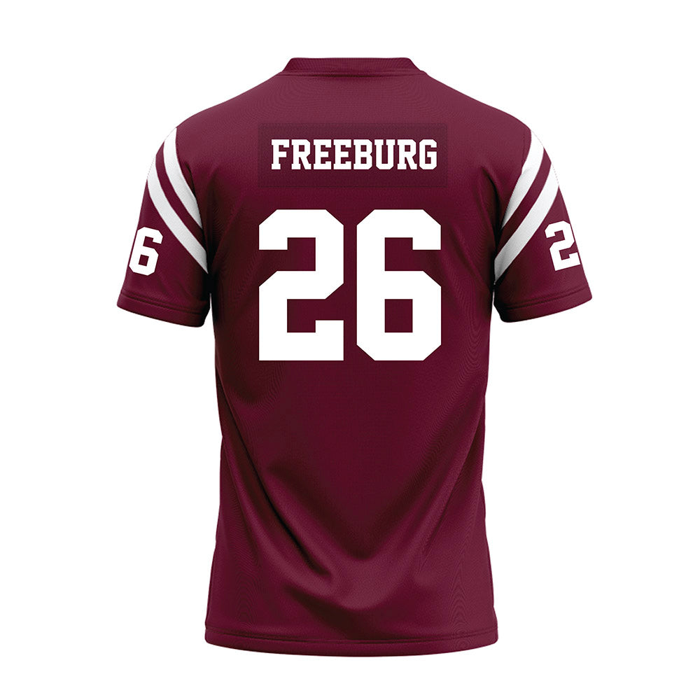 Fordham - NCAA Football : Jack Freeburg - Burgundy Football Jersey-1