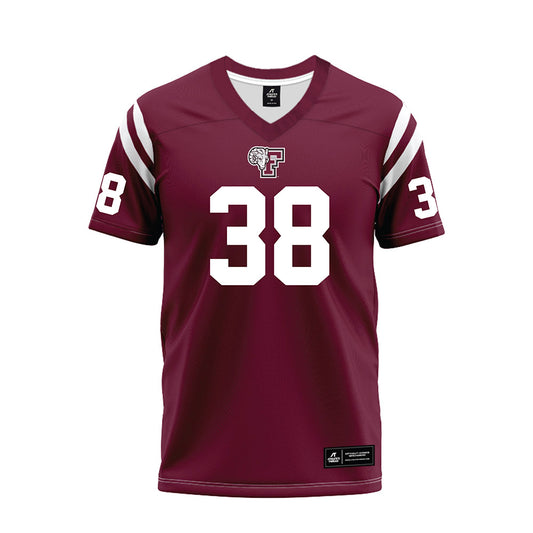Fordham - NCAA Football : Alex Fiala - Burgundy Football Jersey-0